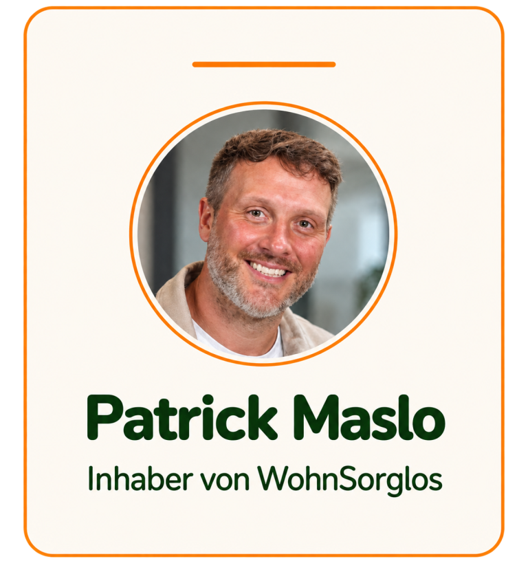 Patrick Maslo – WohnSorglos Patrick Maslo, Inhaber von WohnSorglos